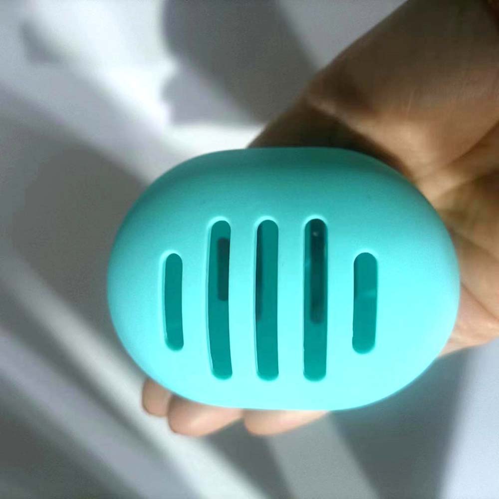 silicone beauty egg storage box Water drop sponge powder cover to puff dust preventer 5