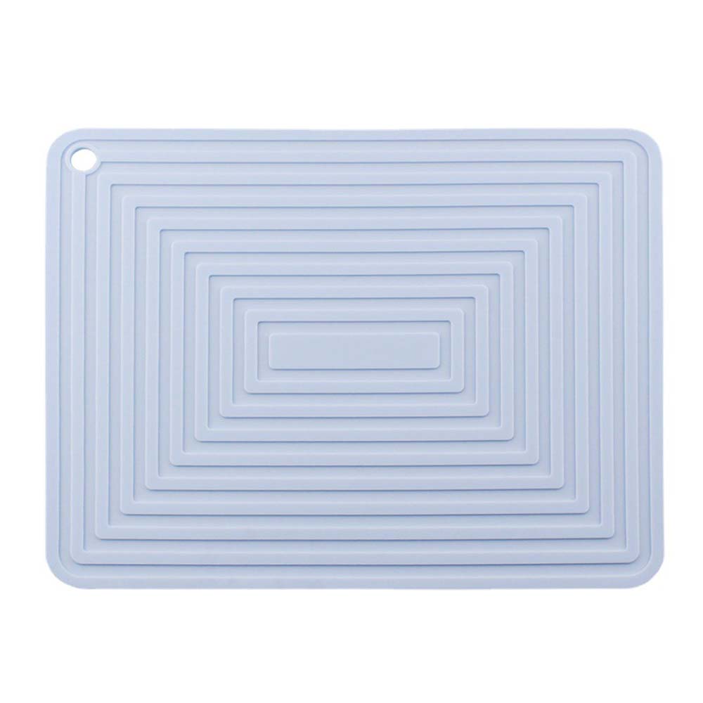 silicone pot mat square thickened heat insulation mat non-slip corrugated kitchen table mat 3