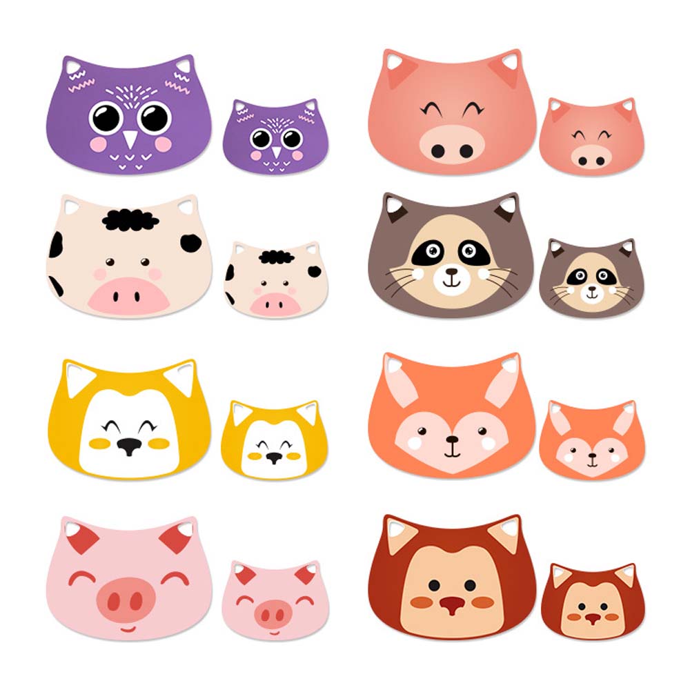 cat type placemat coaster Children's eating and drinking water-drinking coaster