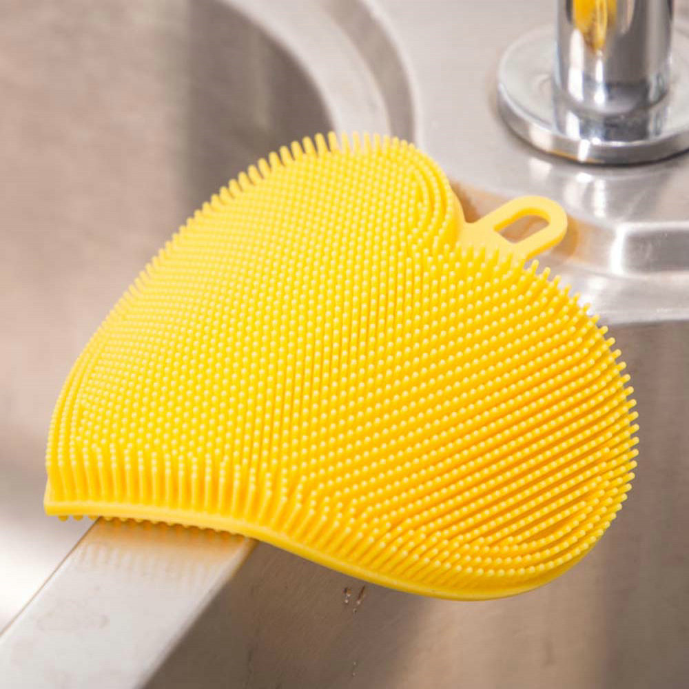 dishwashing brush housekeeping rag non-stick grease pan special scouring pad 4