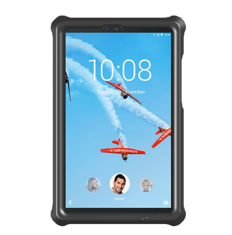 MingShore Rugged Case for Lenovo Tab M8 HD/Smart Tab M8/Tab M8 FHD/Tab M8 3rd Gen Model TB-8505X/F/N//FS/XS/XC TB-8506F/X/FS/XS TB-8705F/N/X Tablet Case BLACK 2