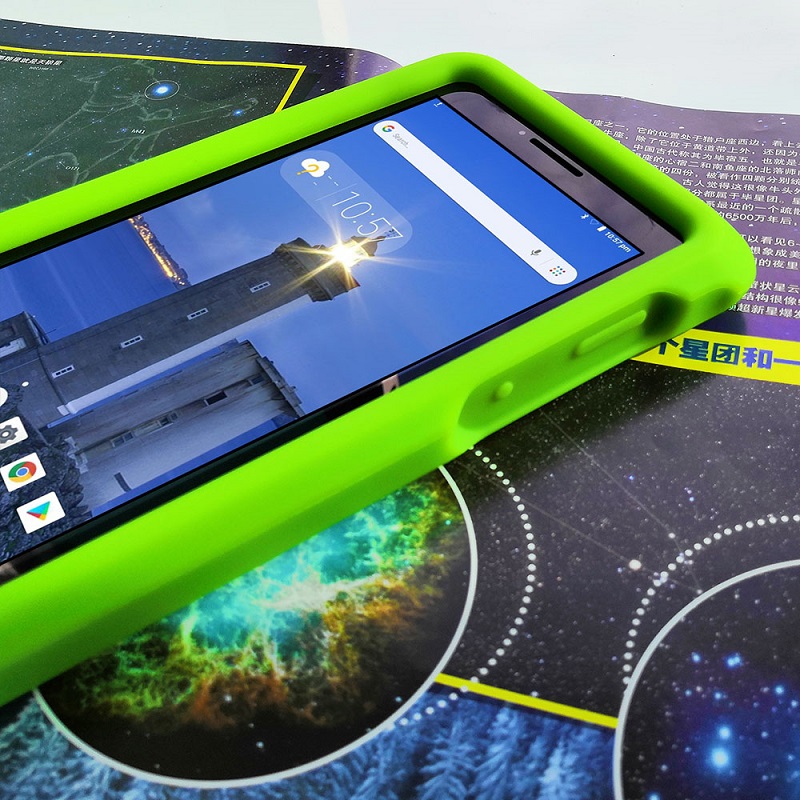 MingShore For Lenovo Tab E7 TB-7104F Silicone Rugged Case GREEN 3