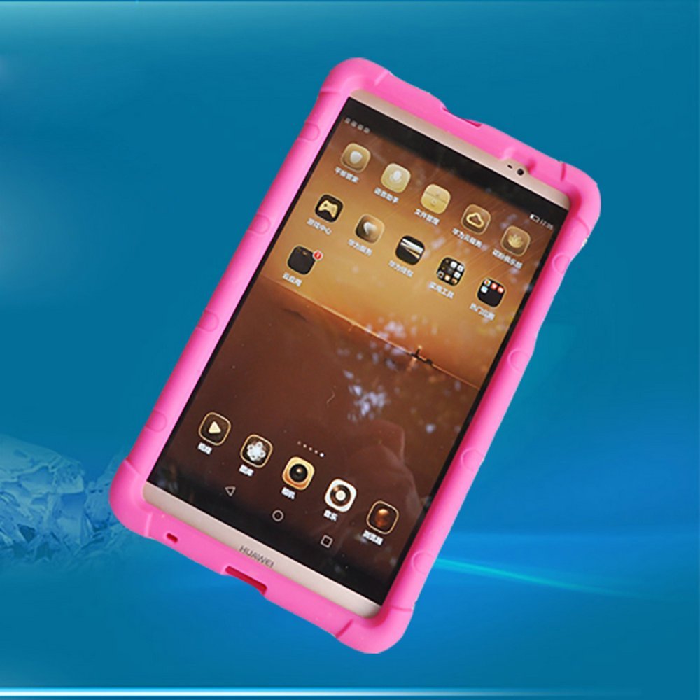 MingShore For Huawei MediaPad M2 8.0 Tablet Case Raspberry 4