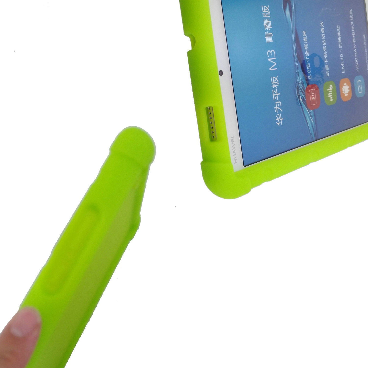 MingShore Case For HUAWEI MediaPad M3 Lite 8 Tablet Cover GREEN 3