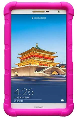 MingShore Case For Huawei MediaPad T2 7.0 Pro Cover Raspberry