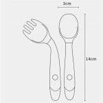 Silicone Spoon Fork Set