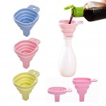 Mini Silicone Collapsible Kitchen Oil Funnel