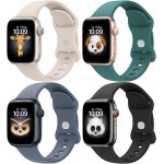 For Apple Silicone Wristband