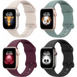 For Apple Silicone Wristband