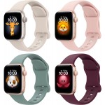 For Apple Silicone Wristband