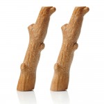 Coffee Tree Wood Dog Rubber Chew Toys