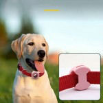 Airtag Dog Collar Holder 2 Pack Silicone Protective Air Tag Cat Collar Cover