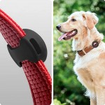 Airtag Dog Collar Holder 2 Pack Silicone Protective Air Tag Cat Collar Cover