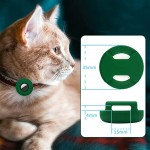 Airtag Dog Collar Holder 2 Pack Silicone Protective Air Tag Cat Collar Cover