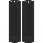 Silicone Protective Case fit for 2nd 3rd-Gen Alexa Voice Remote Black 2pcs
