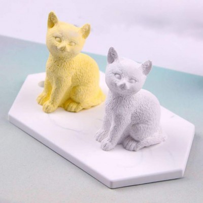 Kitten Candle Molds