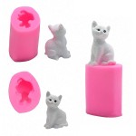 Kitten Candle Molds