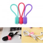 Soft Silicone Magnetic Cable Winder