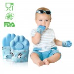 Baby teether gloves baby silicone teething gloves children's mother and baby products