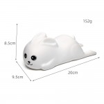 Lying flat rabbit night light couple gift silicone pat lamp