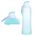 Silicone folding water cup portable travel silicone water bottle creative gift water cup