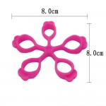 Flower type finger trainer silicone finger puller five-finger pull ring finger trainer