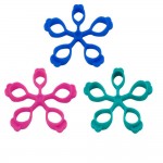 Flower type finger trainer silicone finger puller five-finger pull ring finger trainer