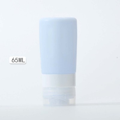 silicone divided bottle travel soft can be brought on the plane portable squeezed shampoo shower gel bottle to wash face