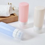 silicone divided bottle travel soft can be brought on the plane portable squeezed shampoo shower gel bottle to wash face