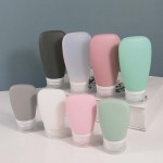 Silicone dispensing bottle Cosmetic lotion short-term travel portable dispensing bottle set Storage bottle squeeze Press bottle