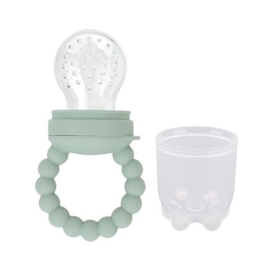 Baby pacifier fruit and vegetable bite fruit food supplement artifact children's food grade baby silicone toothgel