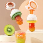 Baby juice fruit food supplement tooth gum fruit and vegetable bite bag baby teething stick food tool artifact