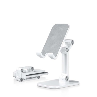 Live broadcast stand portable foldable telescopic desktop stand New silicone anti-slip mobile phone stand Gift bracket