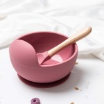 Baby Silicone Assisited Food Bowl Baby Learn To Eat Meal Bowl Over Three Month old Baby Eating Training Tableware Packing Snacks