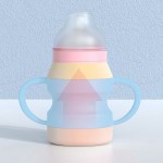 Creative baby learning cup home training children's drinking straw cup baby drinking water dual-purpose learning cup