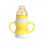 Creative baby learning cup home training children's drinking straw cup baby drinking water dual-purpose learning cup