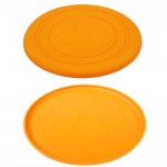 Dog frisbee side herding Golden Retriever training dog practice pet toys bite resistant soft silicone flying saucer 