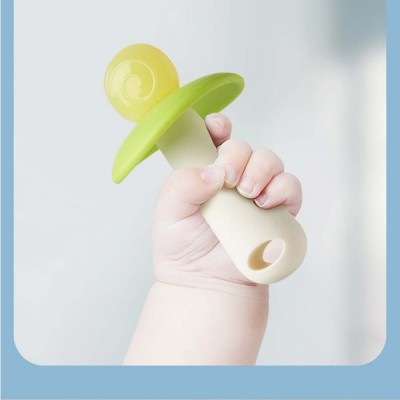 baby toothgel silicone toy 6 months baby bite glue anti-eating hand boiled anti-pacifying food grade teething stick 