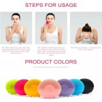 facial cleansing brush beauty salon equipment silicone exfoliating skincare options beauty products for women