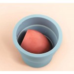 Foldable Beauty Cleaning Tools Silicone Makeup Brush Cleaning Bowl Cosmetic Brush Cleaner Pad