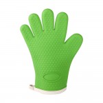 Silicone heat-insulating gloveshousehold finger cover thickened baking oven microwave oven glove