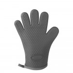 Silicone heat-insulating gloveshousehold finger cover thickened baking oven microwave oven glove