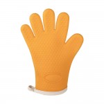 Silicone heat-insulating gloveshousehold finger cover thickened baking oven microwave oven glove