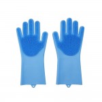 dishwashing gloves housework durable bristles washing dishes cleaning non-slip magic gloves