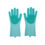 dishwashing gloves housework durable bristles washing dishes cleaning non-slip magic gloves