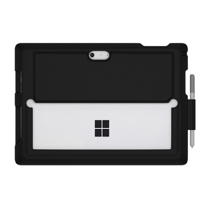 MingShore Microsoft Surface Pro 4 Silicone Rugged Case With Built-in Pen Holer Also Fits to Surface Pro 3 and New Surface Pro (2017) Cover
