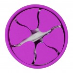 MingShore Silicone Cable Organizer For Earphones Digital Cables Portable Colorful Mini Earphone Holder Bowl Shape Cord Wire Cable Winder Purple