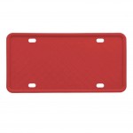 MingShore License Plate Holder 2 PCs-RED